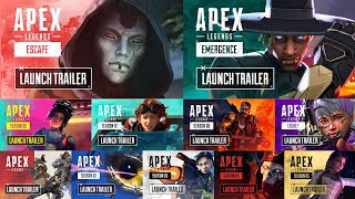 Apex Legends Season 1-11 All Cinematic Launch Trailers | HD