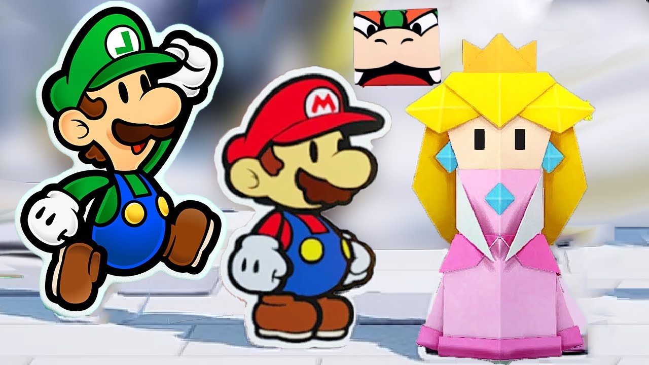 Paper Mario The Origami King Walkthrough Part 1 Mario Saves Bowser