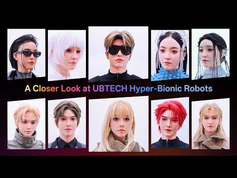 UWORLD Ultra-Bionic Humanoid Robot U1 Pro — Up Close at the Global Launch Event