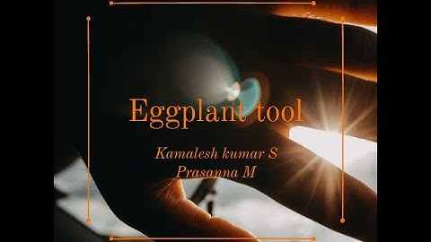 EggPlant Tool Software Testing Tool