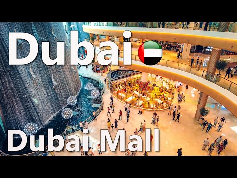 Luxury Mall in Dubai Full Tour 4K 🇦🇪 Dubai Mall