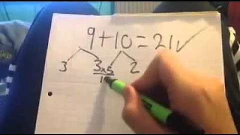 9 + 10 does actually equal 21