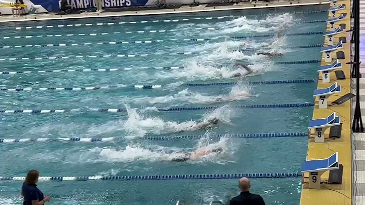 David Curtiss Wins 50 Free With 18.7 | Men's 50 Fr...