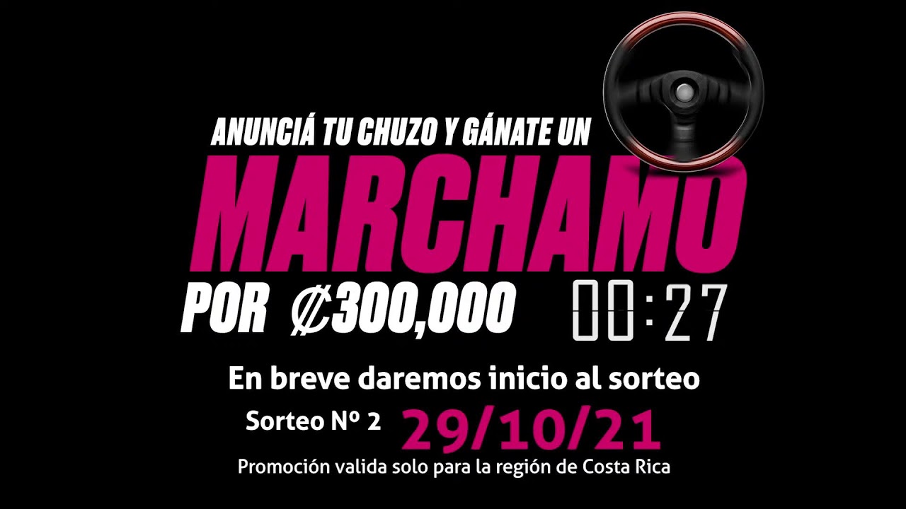 Sorteo Nº2 Quiero Mi Machamo (29 de Octube)