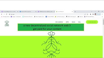 Lens protocol, how to get nft profile web 3