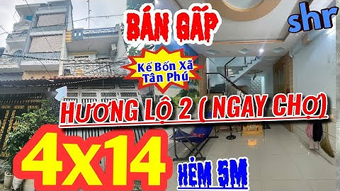 Nhà Đẹp Bình Tân | 4x14m – Hẻm Sạch – Khu An Ninh – 459 Hương Lộ 2 Bình Trị Đông Giáp Tân Phú Q11