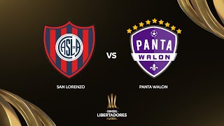 SAN LORENZO (ARG) vs. PANTA WALON (PER) | CONMEBOL LIBERTADORES FUTSAL 2024