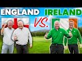 ENGLAND VS IRELAND! Amazing golf money match has it all!