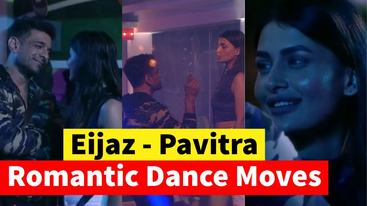 Bigg Boss 14 Eijaz Khan  Pavitra Punia Romantic Hot Dance Moves  BB Disco Night  JyotiSpeaks