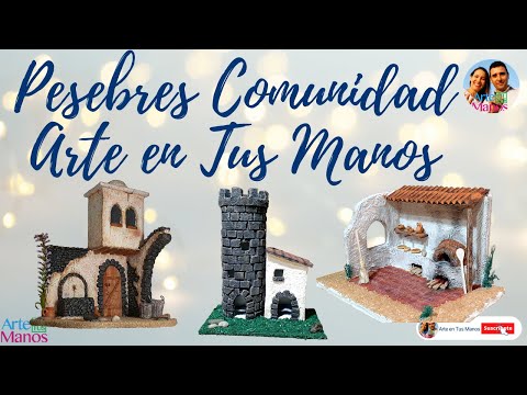 🔴HERMOSO Pesebre de EDDIN REYES de Guatemala, Inspirado en Ideas Arte en Tus Manos
