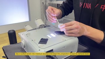 XGODY Sail1 Projector | Lens Cleaning Video Tutorial