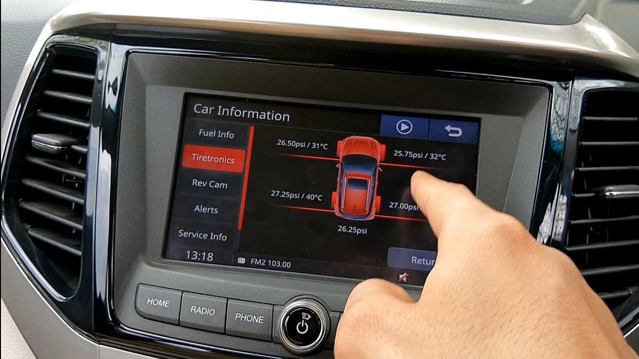 XUV300 Tyre pressure monitoring system (TPMS) जानिए क्या हैं फ़ायदे
