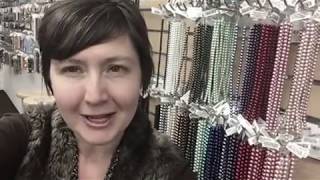 Thinking about beads on a rainy Thursday.