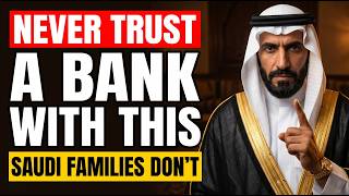 Why Saudi Families NEVER Trust A Bank With Everything — The 3 Place System They Use Instead