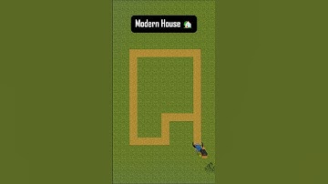 Modern House Build shorts 😁