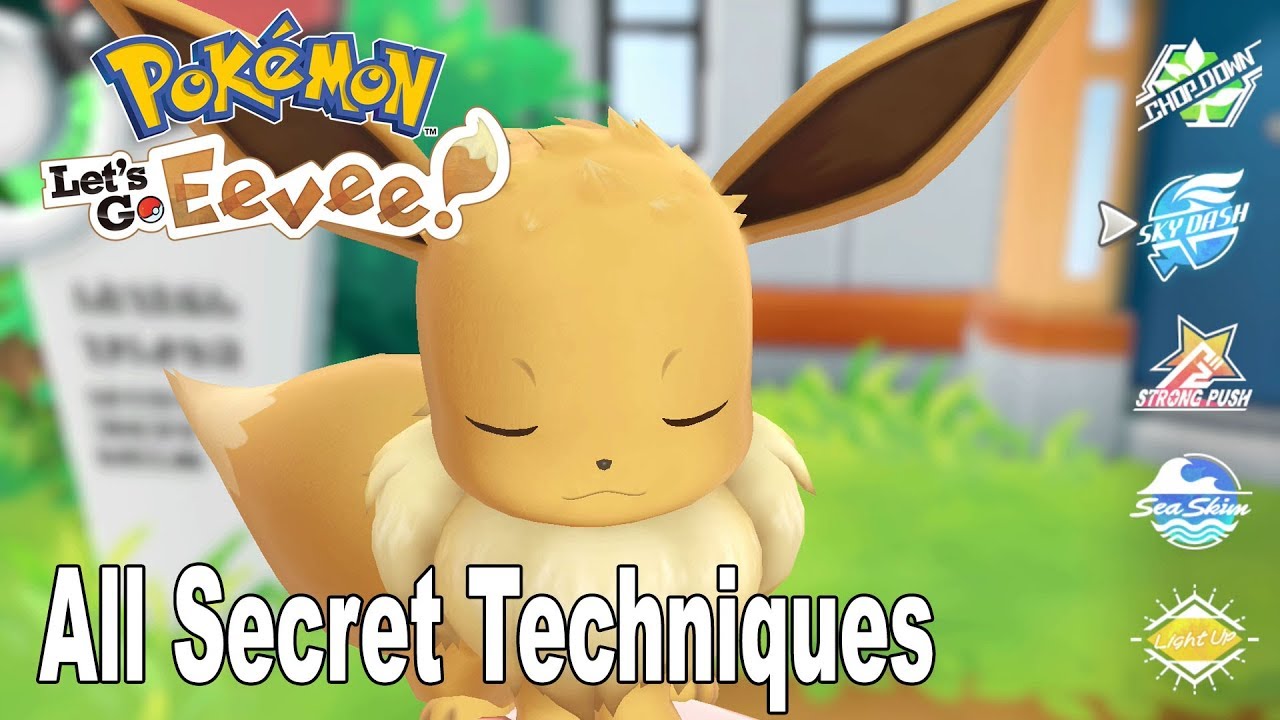 Pokémon Let's Go, Pikachu! and Let's Go, Eevee! All Secret