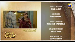 Khush Naseebi Episode 32 Teaser - 23rd April 2026 - HAR PAL GEO