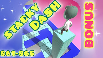 Overcoming Obstacles: Stacky Dash All Levels Bonus #861 #862 #863 #864 #865  Gameplay