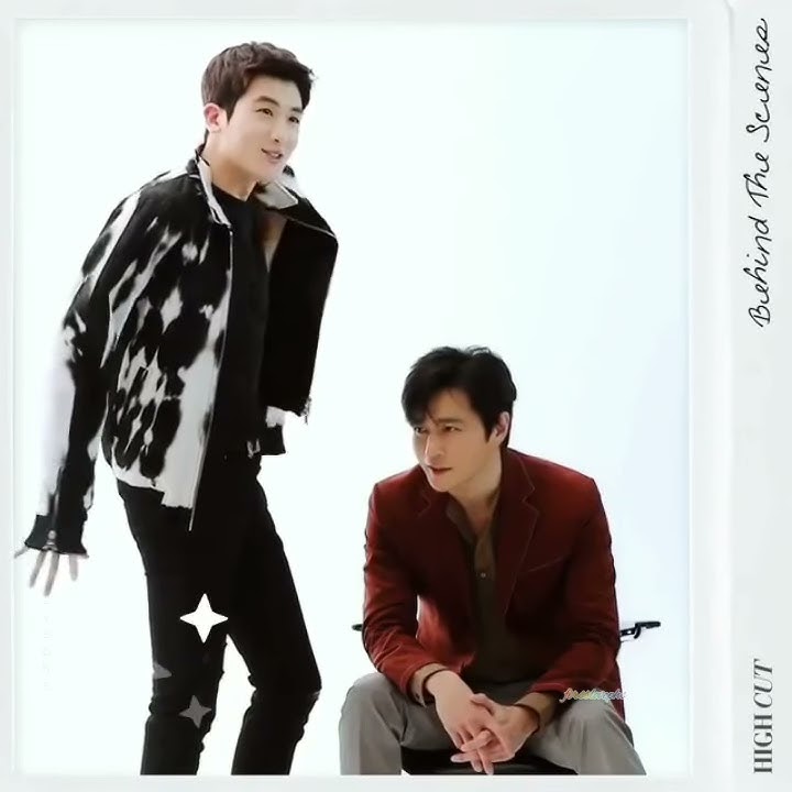 Park Hyung Sik & Jang Dong-gun HighCut (behind the scene)
