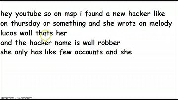 new hacker wall robber??? on the uk msp