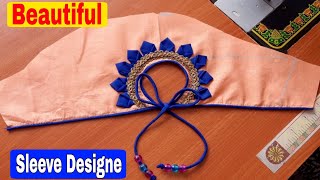 Beautiful Sleeve Designe || New & Easy Bridal Sleeve Designe Cutting & Stitching ||स्लीव डिजाइन|