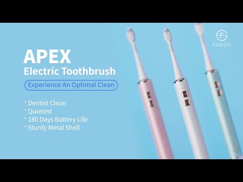 FOSOO APEX Sonic Electric Toothbrush - | Change the World One Smile at A Time