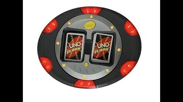 SOLD - UNO FLASH Electronic Card Game Unit Demo