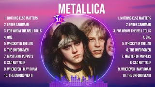 Metallica Top Hits Popular Songs - Top 10 Song Collection