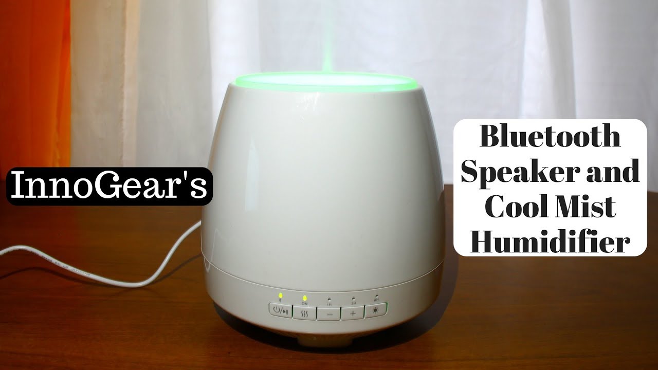 InnoGear's Bluetooth Speaker and Cool Mist Humidifier