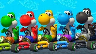 Mario Kart 8 Deluxe - All Yoshi Colors