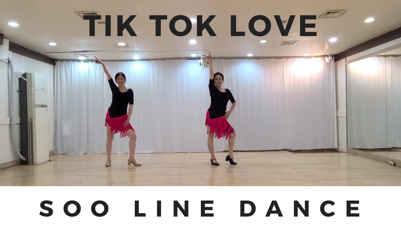TIK TOK LOVE line dance - YouTube