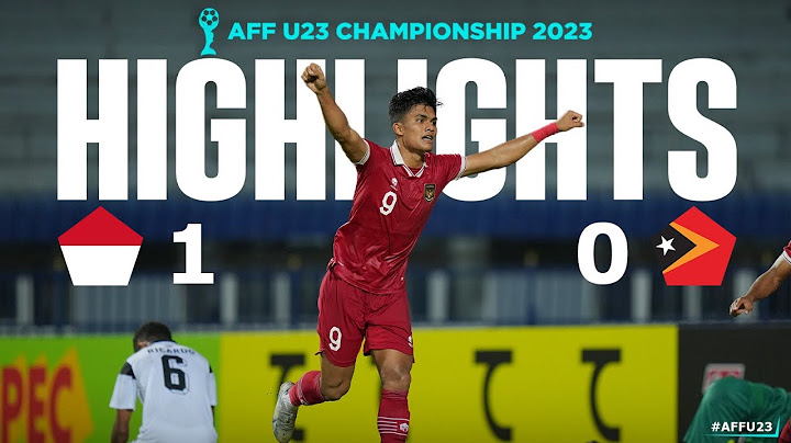 Indonesia 1-0 Timor-Leste (#AFFU23 2023)