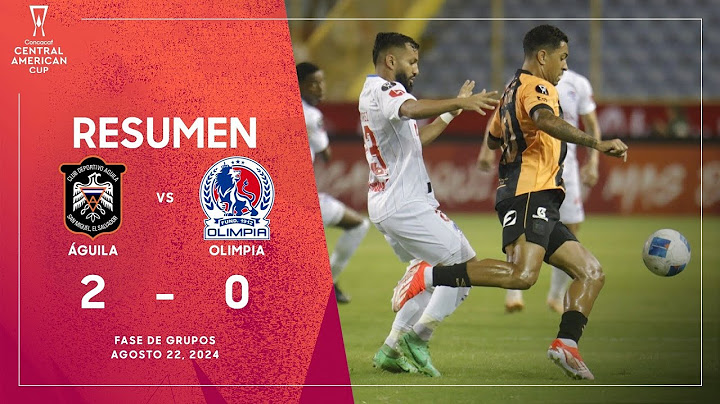 Águila vs Olimpia | Copa Centroamericana 2024 | Fase de Grupos