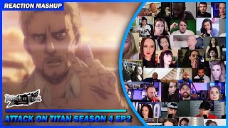 [Full Episode] Attack on Titan Season 4 Episode 2 Reaction Mashup | 進撃の巨人 Shingeki no Kyojin s4 ep2