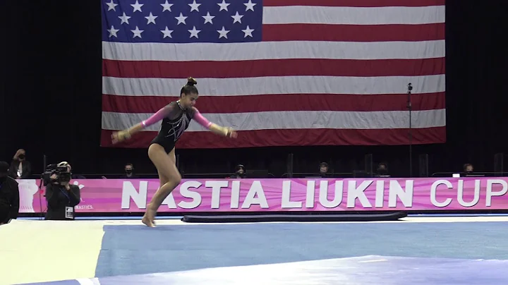 Alex Theodorou  Floor Exercise  2021 Nastia Liukin...