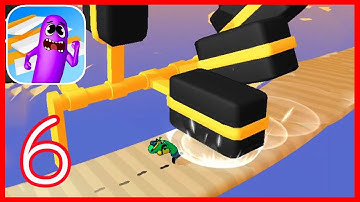 Wacky Run - Gameplay Walkthrough Part 6 - All Levels 111-130 (Android,iOS)