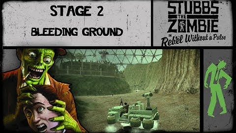 Stubbs the Zombie: Stage 2 - Bleeding Ground (no commentary) PS4