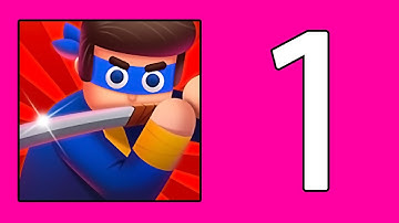 Mr Ninja - Slicey Puzzles Gameplay Walkthrough 1