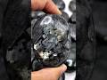 Natural Larvikite Palmstones (95g) | Norwegian Moonstone for Deep Healing & Meditation