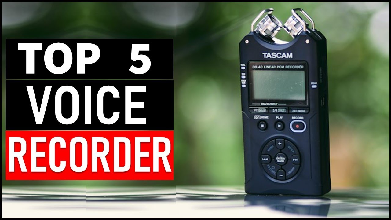 Top 5 Best Voice Recorder For Any Budget in 2025 - YouTube