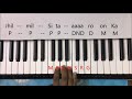 Jhilmil Sitaron Ka Aangan -- Keyboard / Harmonium / Piano Tutorial Mp3 Song