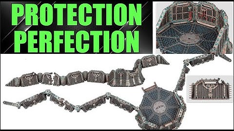 NEW Warhammer 40k Aegis Defense Line Imperial Fortification! 40pts Too Cheap For Armour Of Contempt?