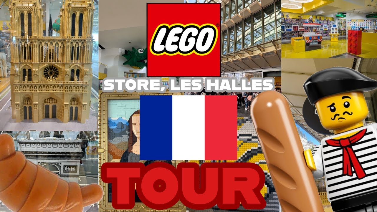 Lego Store Les Halles, Paris! 2025 FULL SHOP TOUR!