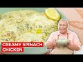 Creamy Spinach Chicken Recipe | SIMPOL | CHEF TATUNG
