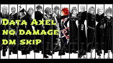 Kingdom Hearts 2 Data Axel (NO DAMAGE + DM SKIP)