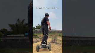 Strong grip. Smooth control. Endless fun. (Ecomobl Telum 2WD)  #electricskateboards