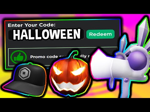 ALL NEW OCTOBER Roblox Promo Codes on ROBLOX 2021!