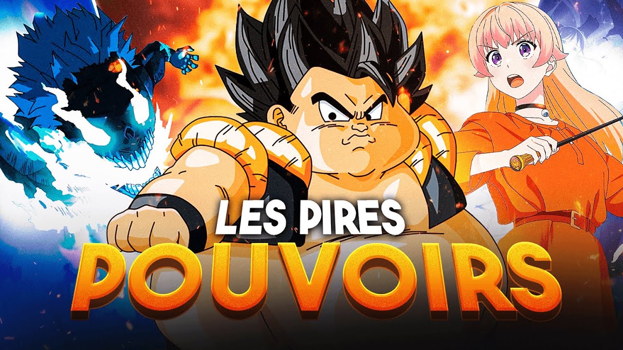 Les 6 PIRES POUVOIRS des MANGAS et ANIMES (Tu ne veux pas les avoir) #3
