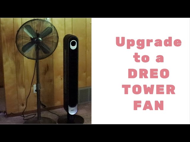 Dreo DR-HTF002 Tower Fan with Remote 42 Inch Review u0026 Test | 90°  Oscillating Bladeless Fan - YouTube