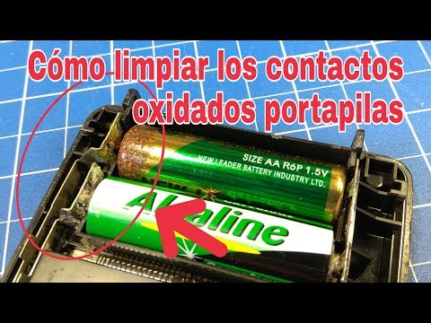 Video: ¿Cómo se oxida el compartimento de la batería?